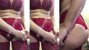 viens tu me mettre ma lingerie porte jarretelles bas ...