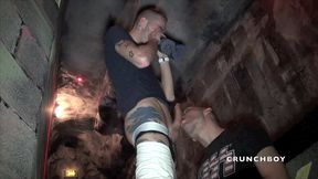 1367 two young badboys fucking in sneaker domination