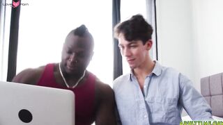 Hunks Crystal & Harry Handsome Jerk Off Together - Hot Twinks Porn