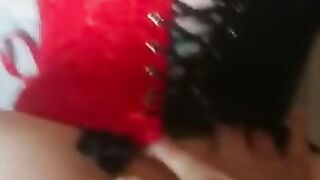 British Cum Bimbo Doggy Style