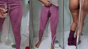 pissing for a fan - he requested a custom video - i love to pee clothed!