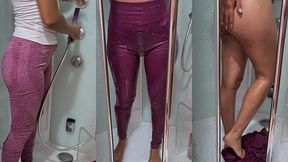 pissing for a fan - he requested a custom video - i love to pee clothed!