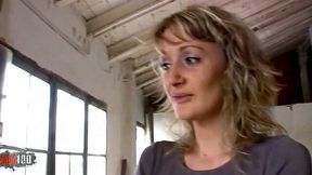 French MILF Gets Anal Payment In Warehouse Fuck