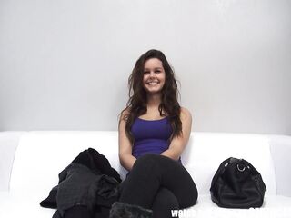 Czech teen angel does porn casting