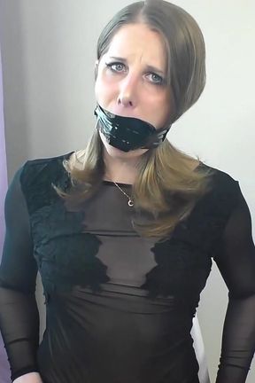 Cassie's BDSM Gag Try on and Talk