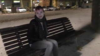 Anal casting for a barely legal girl who's a true badass