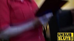 UKSubSluts com - Delectable MILF fucks maledom after giving him blowjob with s***