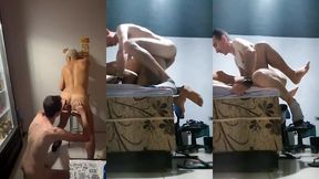 pegacao sexo termina com porra no cu