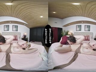 UP CLOSE VR - U See Your Girlfriend Alison Rey Screw Her Roommate To Boost His Mood - CUCKOLD POV