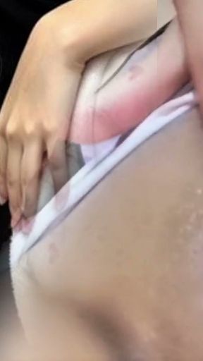 18-year-old Latina shows off her pink pussy   Clip 1