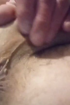 Rubbing &amp; Playing with My Pale Arsehole
