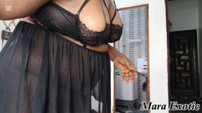 Bbw Model Mara Exotic's 1 HR Laundry Day Vibes: Reggae Mix, Fresh Clothes &amp; Good Energy.