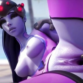 Widowmaker Naked At The Beach