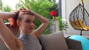 first time in a double fuck! two sugar daddies fuck a fitness girl hard in a sex hostel!