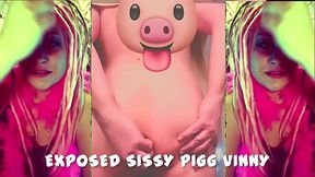 Exposing Sissy Pigg Vinny