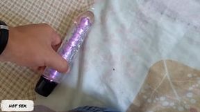 Stepbro teaches his gorgeous ebony stepsis anal and creampied her