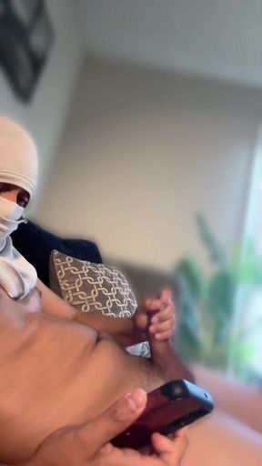 Milk for skinny granny, thick Latin cock
