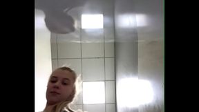 Crazy fucking masturbating in the changing room