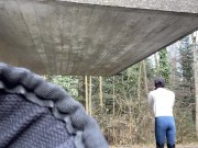 Sissy fühlt sich wohl draussen