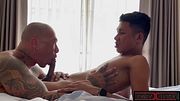 Japanese DILF Plows Tiny Lover