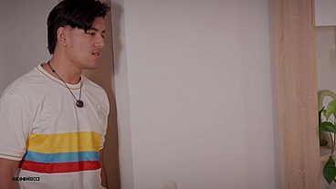 Bro Spies on My Big Cut Cock & Helps Me Breed His Ass Raw – Creampie