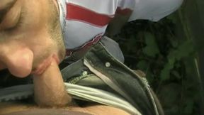 baise par un rebeu hetero au bord de la garonnetrop bon de sucer ce rebeu ...