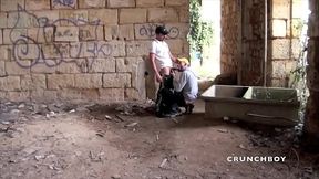 1330 muscle power bottom fucked outdoor in jokcstrap by latino twink