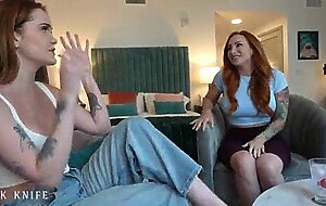 Busty milf teaches step daughter real sex - sophia locke & chloe foxxe