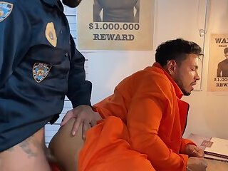 Taking the officers dick