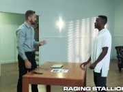 Hot & Rough Daddy Fucks Younger Black Muscle Guy HARD