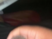 Playing with my 6 inch black Dick  ‼️ Inside the movie theater...I came on the seat !