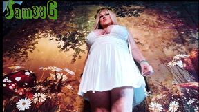 barefoot giantess samantha 38g crushing you