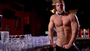 Maskurbate - Super sexy Brad goes wild on cock in the bar