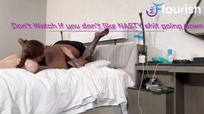 EveTheSexyFairy gives double blowjob, rimming, and fingered