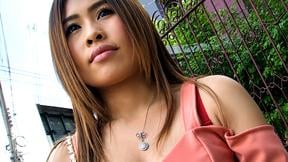 Pretty Thai MILF picked up in a Tuk Tuk in Bangkok for horny fuck