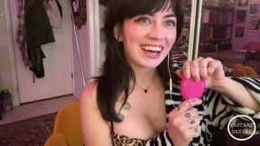 ASMR tingles with cleavage