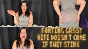 Farting Gassy Wife Doesn’t Care If They Stink 1080p