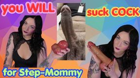 You WILL Suck COCK for StepMommy - WMV