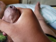 包茎チンポオナニー射精#12　Phimosis cock masturbation ejaculation#12