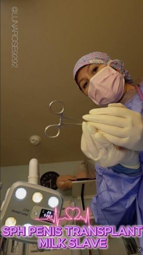 SPH SMALL PENIS HUMILIATION PENIS TRANSPLANT MILK SLAVE POV  🧤🍆💦🩺😈