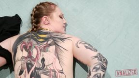 Baby Sid's Backdoor Bliss - Tattooed Teen's Anal Creampie Adventure