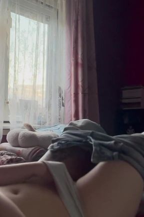 Naughty Girl Gets Bored and Starts Masturbating