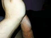 Cumming in my foreskin