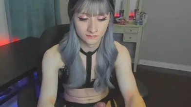 Masturbating Solo Shemale Slut