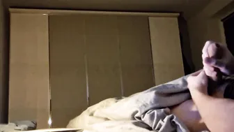 German Teen Twink Strokes Big Cock on Webcam