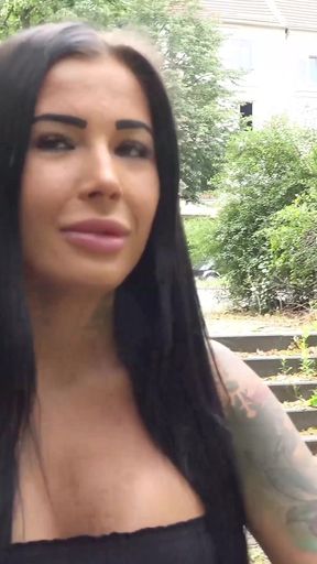 Jaw-dropping moment from &quot;GERMAN SCOUT - TATTOO MODEL SNOWWHITE TALK FUCK AT CASTING&quot;