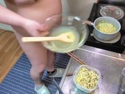 【Prof_FetihsMass】 Take it easy Japanese food! [草臥れたブロッコリーパスタ]