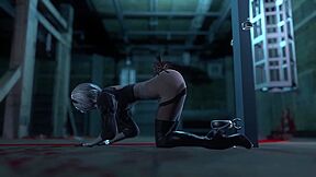 Fly Fucks Tied 2b From Nier Automata Game