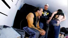 Femdom Mature Kathylee seduce muscled Guy to Rough Fuck