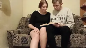 Came to help with lessons and fucked a college girl